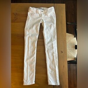 Hollister White Skinny Jeans